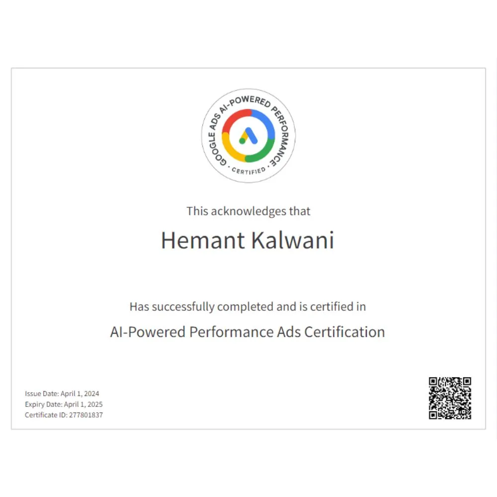 Google ads Certifocation by PPC Course in Hyderabad